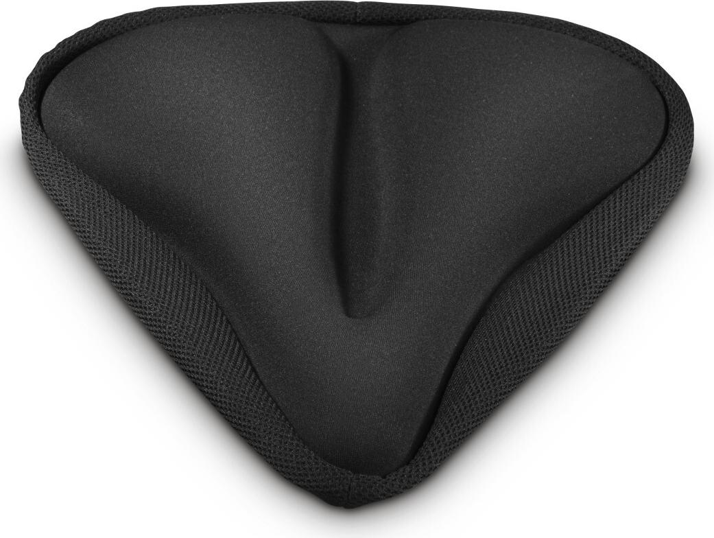 Hama Fahrrad-Sattelbezug, gepolstert, reflektierend, für Sättel mit ca. 23 cm (00178157)