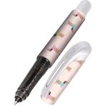 ONLINE Rollerball College Dackel Tintenroller mehrfarbig 0,7 mm, Schreibfarbe: blau, 1 St. (12647/3D)