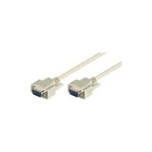 Wentronic Goobay VGA Monitorkabel, Grau, 2 m - VGA-Stecker (15-polig) > VGA-Stecker (15-polig) (68310)