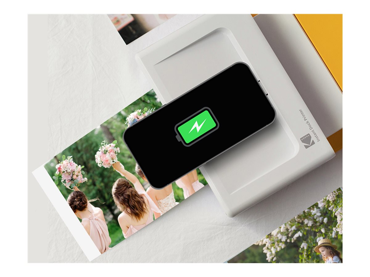 Kodak Dock Plus 4Pass Fotodrucker PD460Y 300 dpi Thermosublimation Weiß, Gelb