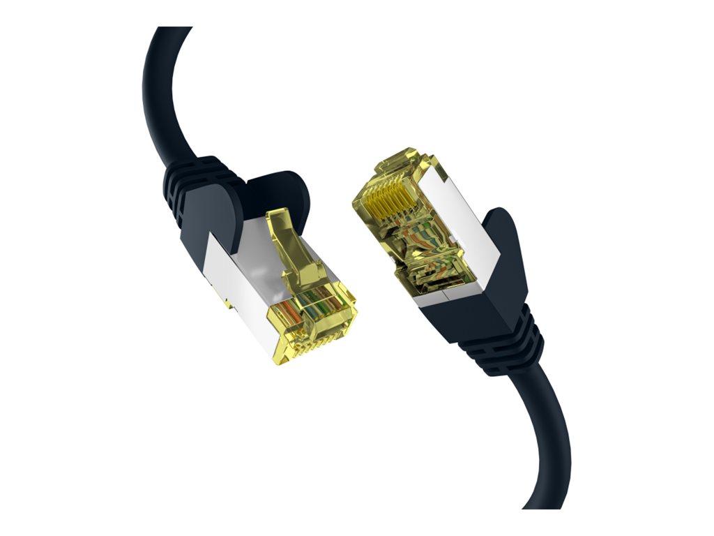 EFB-Elektronik EC020200039 CAT 6a S/FTP Patchkabel 7,5 m Schwarz