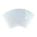 ELBA Sichthülle Standard, DIN A4, PP, 0,12 mm, farblos blendfrei, oben und rechts offen, seitliches Greifloch (M980712 FL)