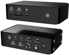 I-TEC Thunderbolt 5 Quattro Display Dock DS 2xTB5 2xHDMI 1x2,5GLAN 1xAudio/Mic 1xUSB-C Gen2 4xUSB-A Gen2 SD+TF Kartenleser PD 140W KL (TB5QUATTRODOCKPD)