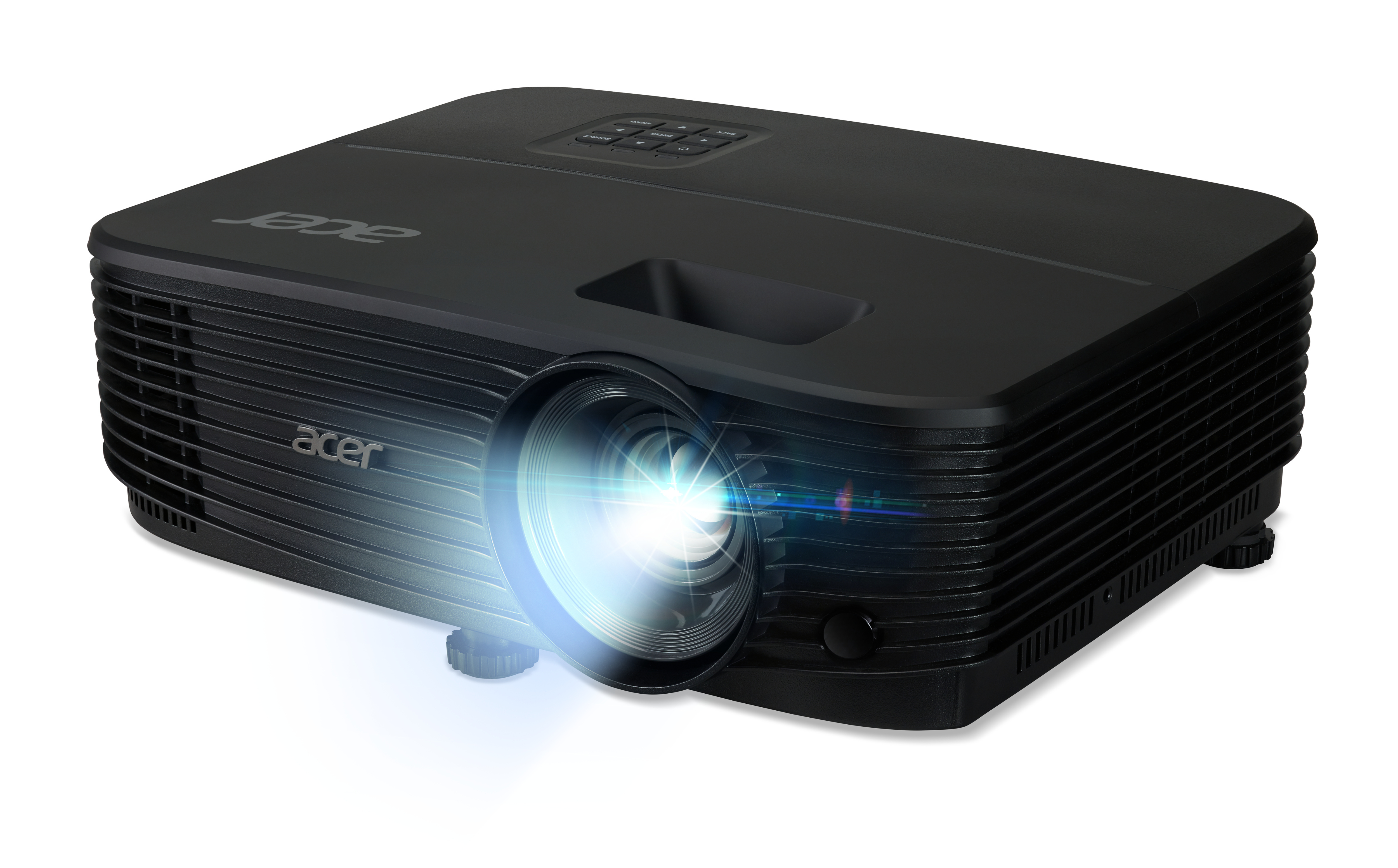 Acer X1329 DLP-Projektor tragbar 4800 lm WXGA (1280 x 800) 16:10 Schwarz