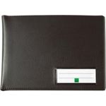 sigel Einband für Formularbuch, DIN A6 quer, in Lederoptik zur sauberen und sicheren Aufbewahrung von Formulabüchern (EF610)