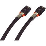 exertis Connect Patchsee Patchkabel DirectPatch, Cat.6a, U/FTP, schwarz, 6,1 mEinfaches Identifizieren des gesuchten Kabels durch Licht- Twisted Pair, U/FTP geschirmt, AWG 26/7, halogenfrei- Paare in Metallfolie geschirmt- Lichtleiter am Stecker leuchten rot, sob (30600030)