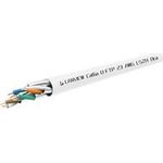 Lanview Cat6a U-FTP HD-BaseT 4x2xAWG23 LSZH white 305m, Dca (LVN122432)