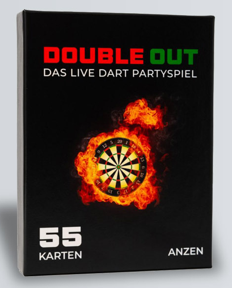 Anzen DOUBLE OUT – Das Live Darts Partyspiel
