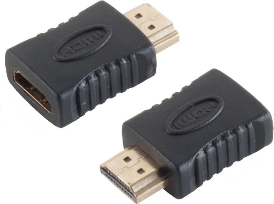 SHIVERPEAKS S/CONN maximum connectivity Adapter, HDMI-Stecker auf HDMI-Kupplung, vergoldete Kontakte