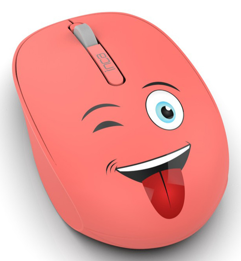 INCA WEENY Kabellose Maus 1200 DPI 3 Tasten 2,4 GHz USB-A Orange