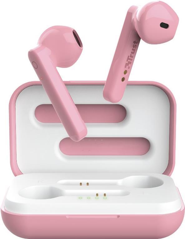 PRIMO TOUCH BT EARPHONES PINK wireless audio / 20Hz-20kHz / Microphone / Bluetooth devices (23782)