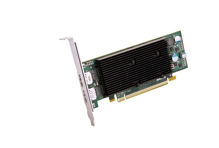 Matrox M9128 LP Grafikkarte 1 GB DDR2 PCIe x16 Low-Profile 2x DisplayPort