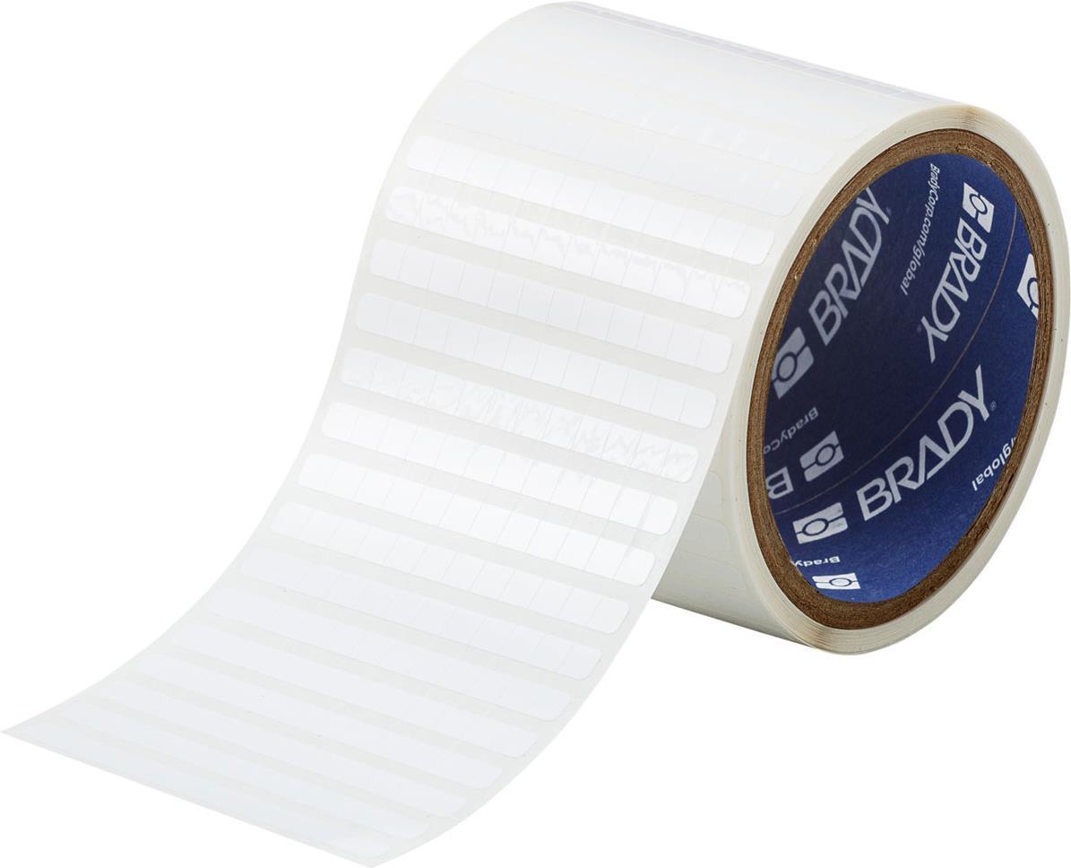 Brady THT-11-473-10 Druckeretikett Weiß Selbstklebendes Druckeretikett (029907)