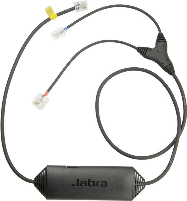 Jabra LINK Elektronischer Hook-Switch Adapter für drahtloses Headset, VoIP-Telefon (14201-47)