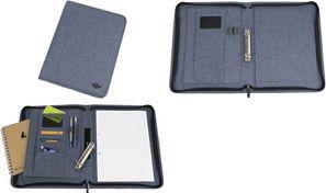 WEDO Ringbuchmappe Denim Kunstfaser DIN A4 blau (58352433)