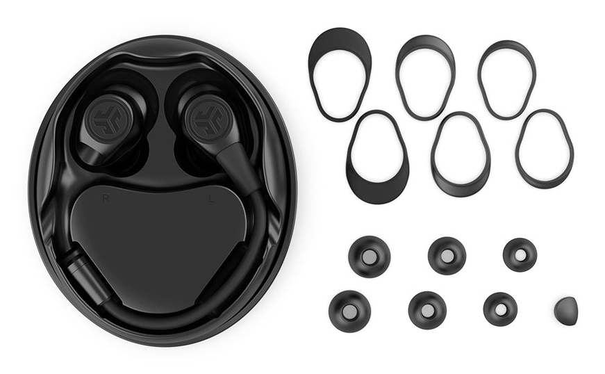 JLab Work Buds True Wireless In-Ear-Kopfhörer Bluetooth Schwarz