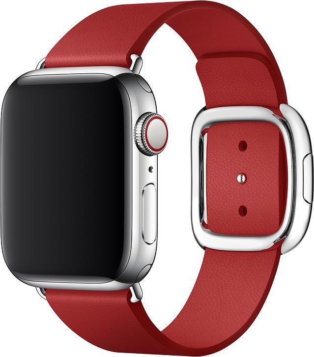 Apple MTQT2ZM/A Rot Leder Smartwatch-Zubehör (MTQT2ZM/A)