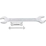 Hazet Doppel-Maulschlüssel, s: 30 mm, s: 32 mm (450N-30X32)