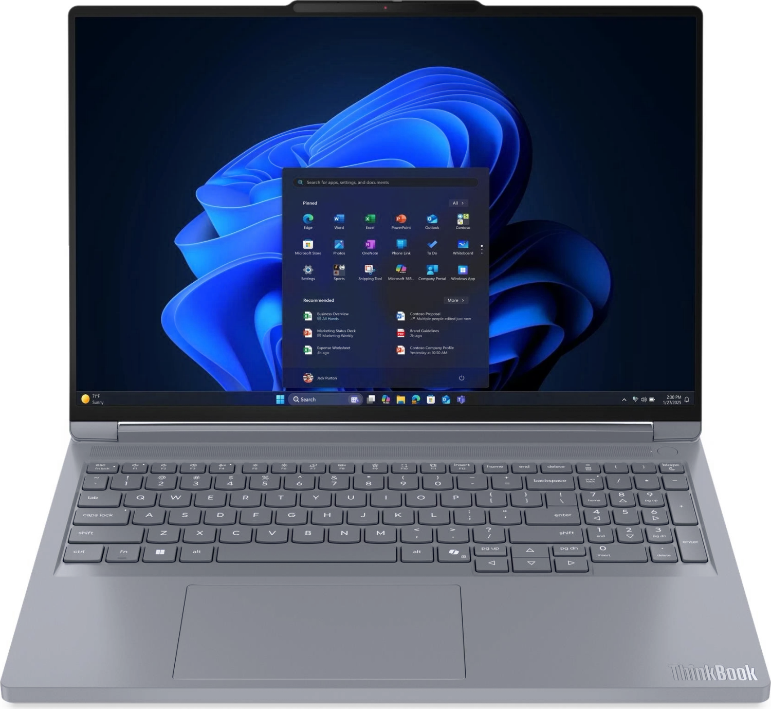 Lenovo ThinkBook 16p AMD G6 16" R9-8940HX 32/1TB RTX 5060 W11P (21U0000YGE)