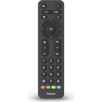Hama Universal-Fernbedienung TV, Infrarot, für 2 Geräte, große Tasten, lernfähig (00221056)