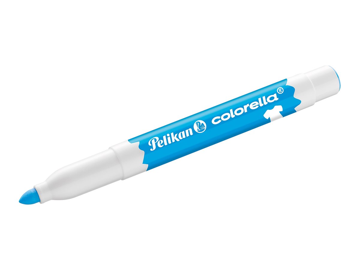 Pelikan Colorella Textilmarker, 12er Kartonetui, mittlere Strichbreite, 12 gemischte Farben