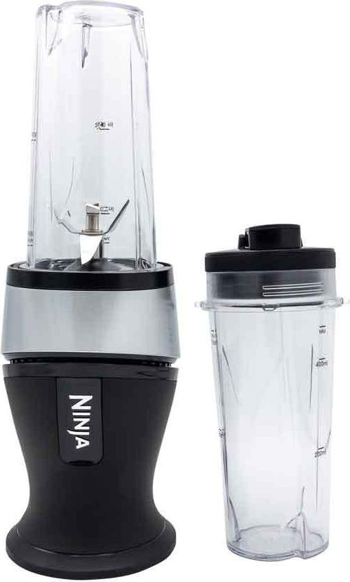 Ninja Nutri Ninja Slim QB3001EUS Standmixer 0,47 l 700 W Schwarz/Silber