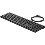 HPI Keyboard 320K Wired Desktop Swiss (9SR37AA#UUZ)