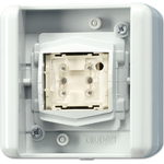 Jung KNX Taster BA 1f. Mittenstellung 8471.02 LEDW (8471.02LEDW)