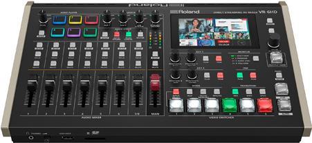 ROLAND VR-6HD - 6-Kanal All-in-One AV-Mixer (4,3\" Touchscreen | 6x HMDI-In & 3x HDMI-Out | 28-Kanal Audio-Mixer | PTZ-Steuerung | USB3.0-Streaming) (425381A38)
