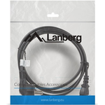 Lanberg CA-C13C-11CC-0018-BK Stromkabel Schwarz 1,8 m C13-Koppler CEE7/7 (CA-C13C-11CC-0018-BK)