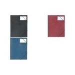 DURABLE Eckspanner Premium, DIN A4, Hartfolie, dunkelblau extrem stabil und langlebig, mit Gummi-Eckspannern - 1 Stück (2320-07)