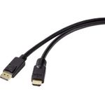 Renkforce RF-4581872 HDMI-Kabel 15 m HDMI Typ A (Standard) Schwarz (RF-4581872)