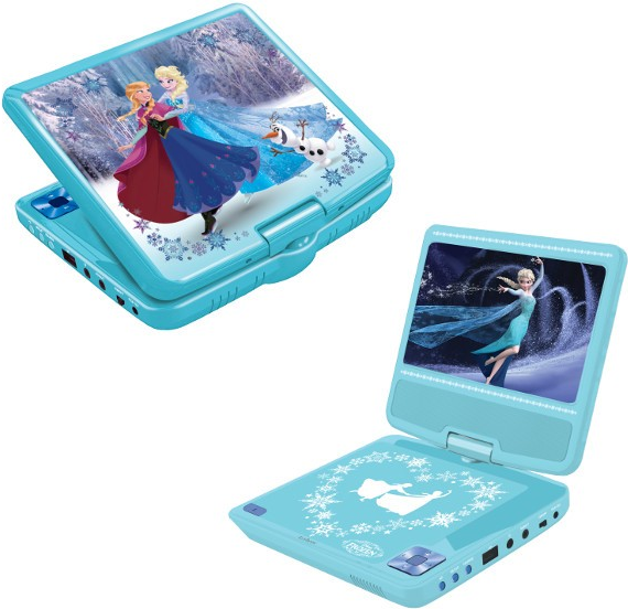 Lexibook - Disney Frozen Portable DVD Player 7 (DVDP6FZ)