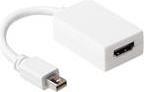 ACT 15 cm Conversion cable Mini DisplayPort male to HDMI-A female. Length: 0.15 m Mini dp male-hdmi female 0.15m (AK4000)