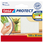 tesa Protect Filzgleiter, weiß, Maße: 100 x 80 mm selbstklebend, zum Schutz empfindlicher Untergründe (57891-00000-00)
