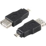 S/CONN maximum connectivity Smartphone-Adapter-USB-OTG (On-the-go) Adapter, Micro-B Stecker auf A-Buchse 2.0 (33905)