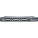 Juniper 24x10GbaseX switch with 2x100G uplink ports. MACsec AES256. Airflow out of PSU. Optional module-4x10G or 4x25G (EX4400-24X)