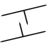 EUROPALMS Silhouette Osterhase, weiß, 60cm (83505011)