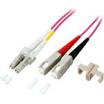 Patchkabel LWL Duplex OM4 (Multimode, 50/125) LC/SC, 15m, Good Connections® (LW-815LS4)