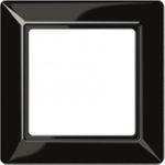 Jung Rahmen 1-fach sw waage/senkrecht AS 581 SW (AS581SW)