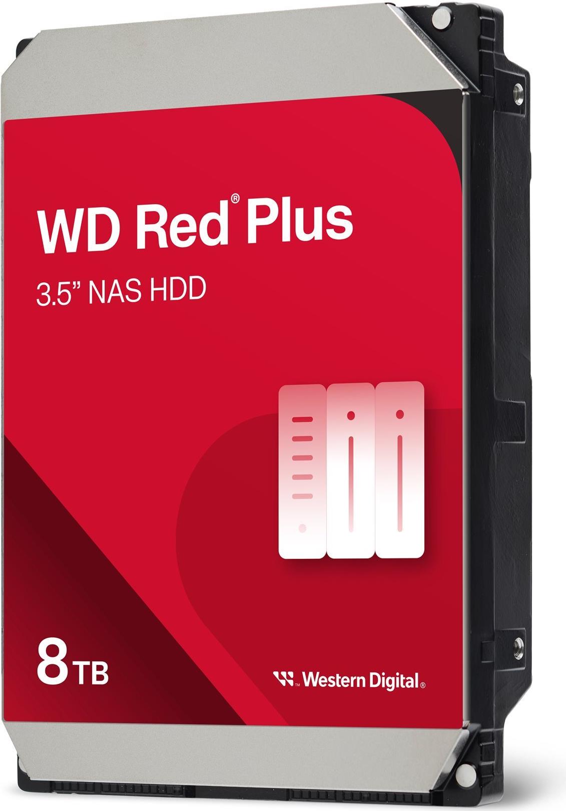 WD Red Plus WD80EFPX 8 TB 3.5" SATA 6Gb/s