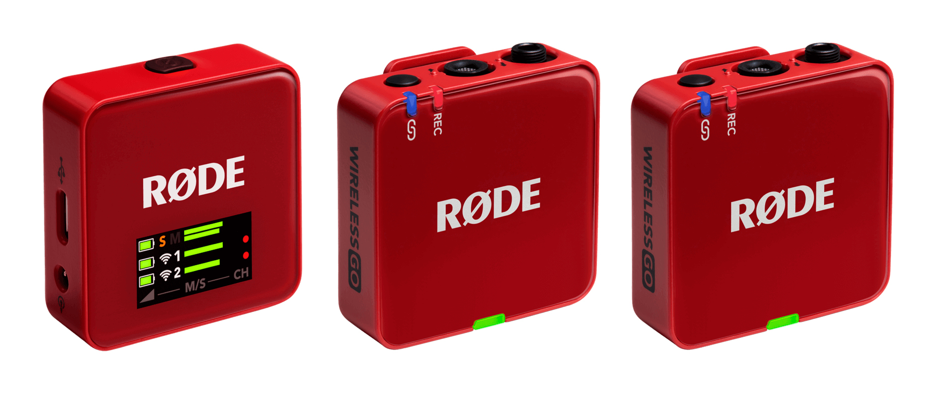 Rode Wireless GO Gen 3 Rot