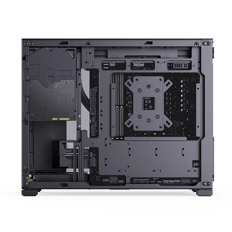 Jonsbo D32 STD mATX Mini Tower Tempered Glass Schwarz