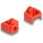 DeLOCK 20928 Schnittstellenblockierung Schnittstellenblockierung + Schlüssel RJ-45 Rot Kunststoff 11 Stück(e) (20928)
