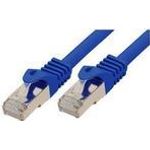 shiverpeaks®-BASIC-S--RJ45 Patchkabel S/FTP,PIMF, RohkabelCat.7 Rohkabel Halogenfrei, blau, 2,0m (BS75512-B)