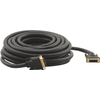 Kramer C-DM/DM/XL Series - DVI-Kabel - Single Link - DVI-D (M) zu DVI-D (M) - 10,6m - Daumenschrauben - Schwarz (94-0111035)