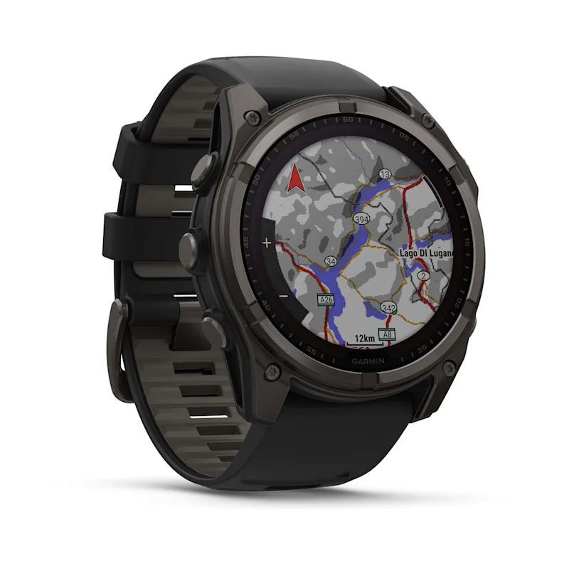 Garmin fenix 8 1,4" Smartwatch Titan 32 GB WLAN GPS Schwarz