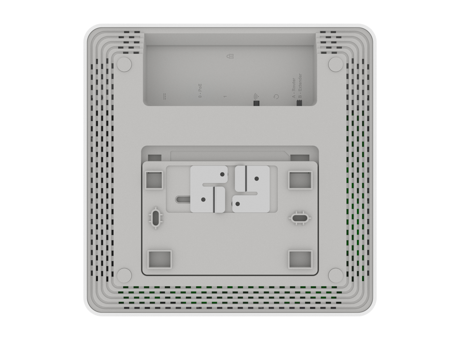 Keenetic Voyager Pro AX1800 Wi-Fi 6 Mesh Router/Extender/Access Point 2x RJ-45 PoE Weiß