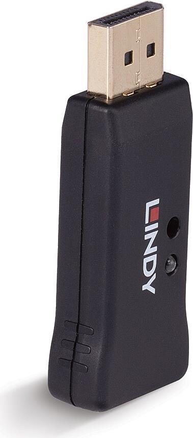 Lindy 32118 DisplayPort Adapter 8K 7680x4320 Schwarz (32118) (geöffnet)
