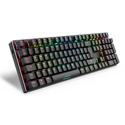 Sharkoon Skiller SGK36W Mechanische Tastatur RGB-LED